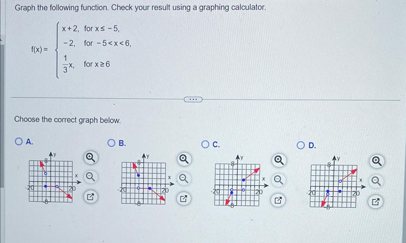 Solved Graph The Following Function. Check Your Result Using | Chegg.com