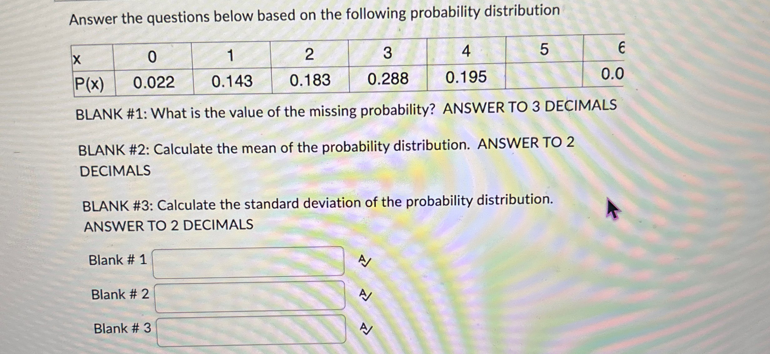 Solved Answer the questions below based on the following | Chegg.com