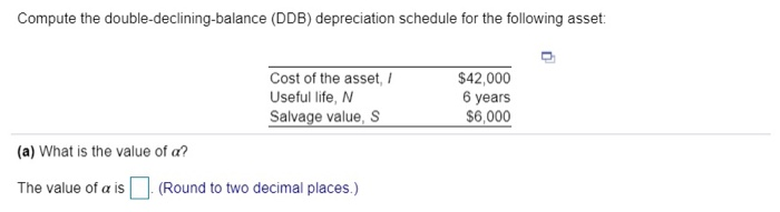 Solved Compute The Double Declining Balance Ddb Chegg Solved Compute The Double Declining Balance Ddb Chegg