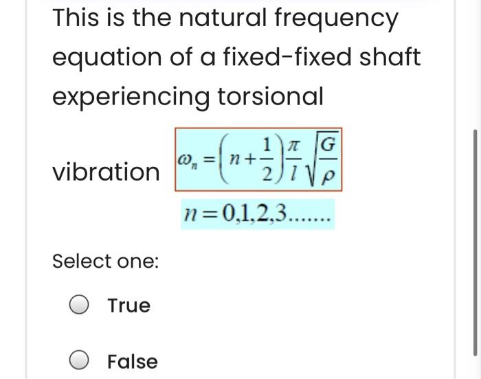 fundamental frequency equation