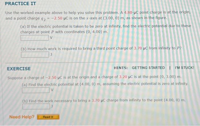 Solved SOLUTION (a) Find The Electric Potential At Point P. | Chegg.com