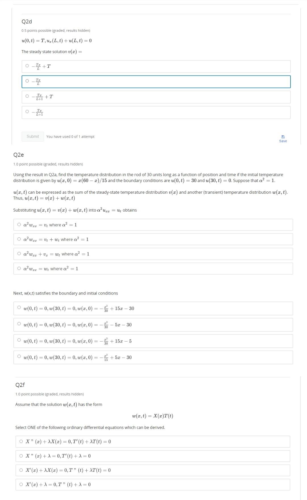 Solved Q2 Bookmark This Page Find The Steady State Solution | Chegg.com