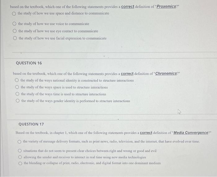 Solved based on the textbook, which one of the following | Chegg.com