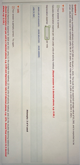Solved #3 for part A2 can someone explain how my answer is | Chegg.com