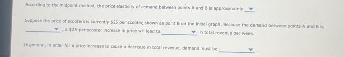 . Elasticity And Total Revenue The Following Graph | Chegg.com