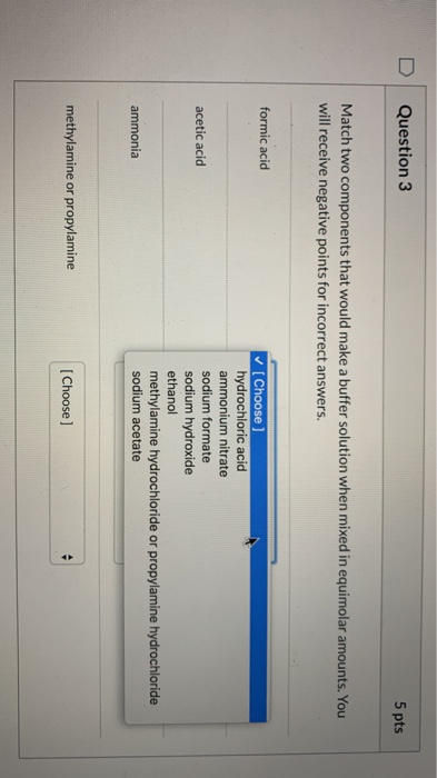 Solved the same choices would be the same for all the | Chegg.com