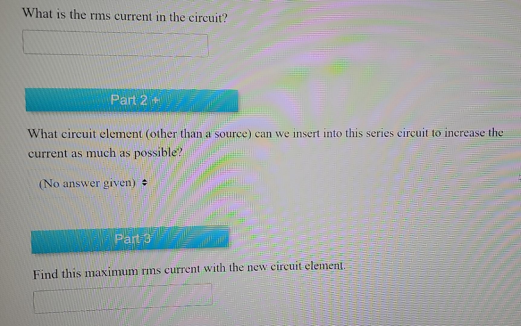 Solved Find the current in the circuit shown in the figure | Chegg.com