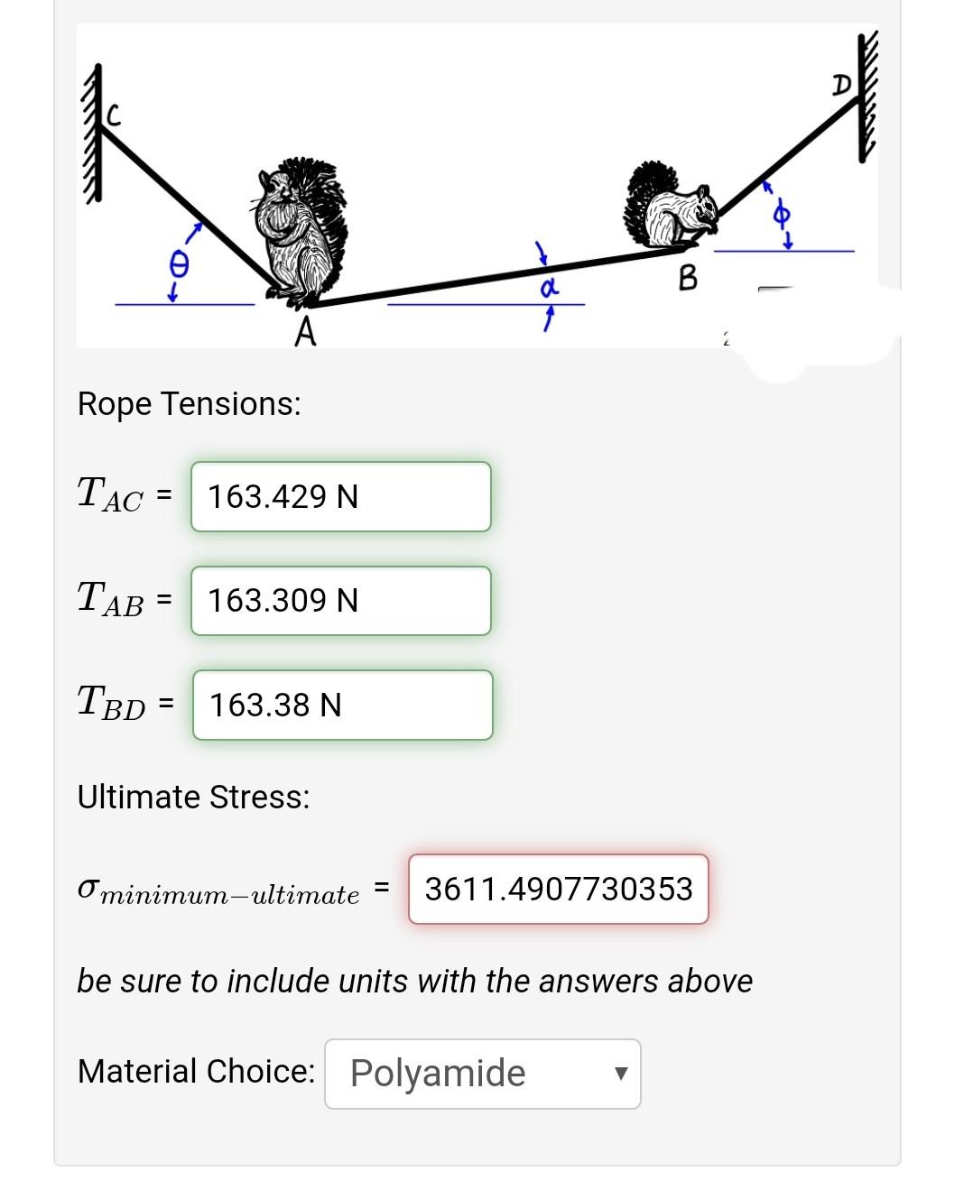 Solved Two Squirrels Sit On A Rope. Squirrel A Weighs 21 Oz, | Chegg.com