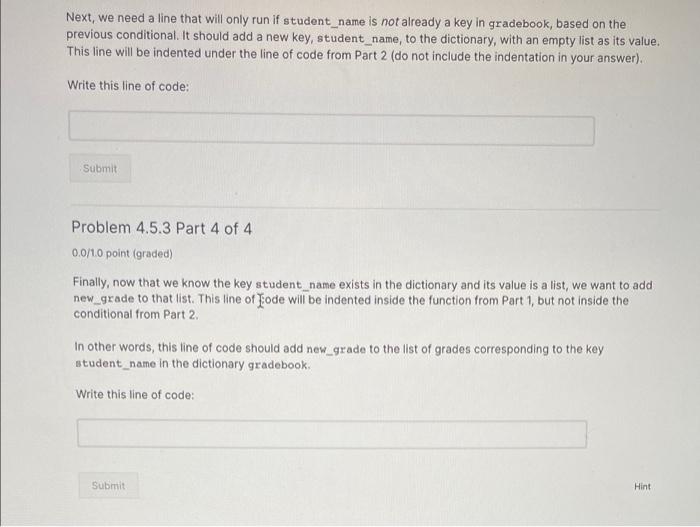 Solved Let's write a gradebook program. Our goal in this | Chegg.com