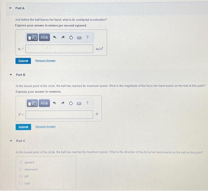Solved A fast pitch softball player does a "windmill" pitch