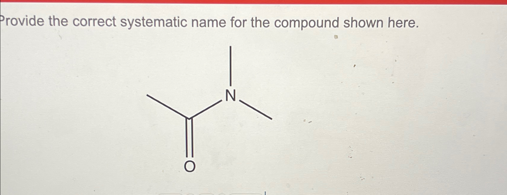 Solved Provide the correct systematic name for the compound | Chegg.com