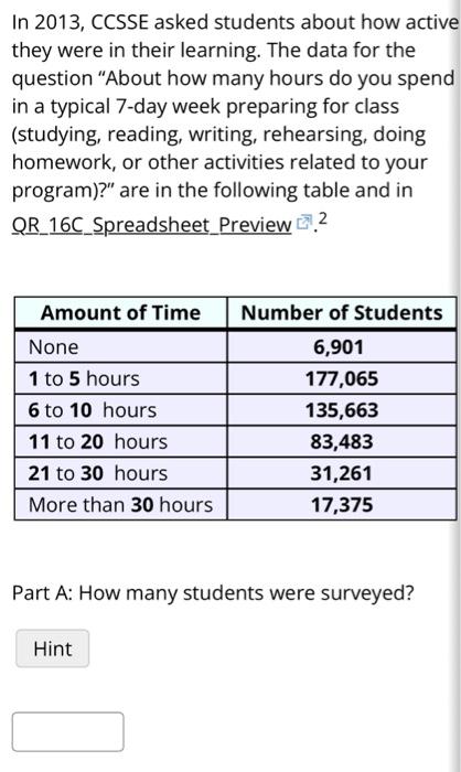 Solved \begin{tabular}{|l|c|c|c|} \hline & Number of | Chegg.com 