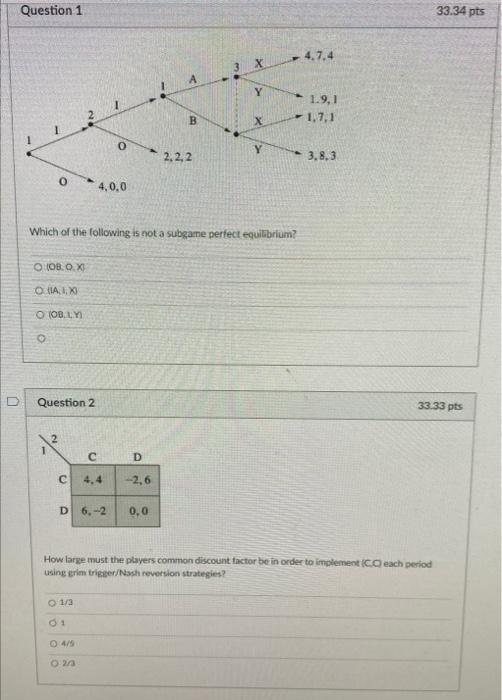 Solved D Question 1 B 3 X Y 4 7 4 1 9 1 1 7 1 3 8 3 33 34 Chegg Com