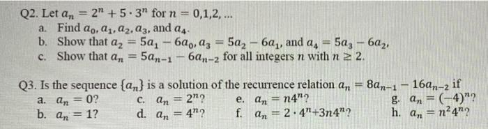 Solved I Want The Answer For Each Question Q1(a,b,c)and Q2 | Chegg.com