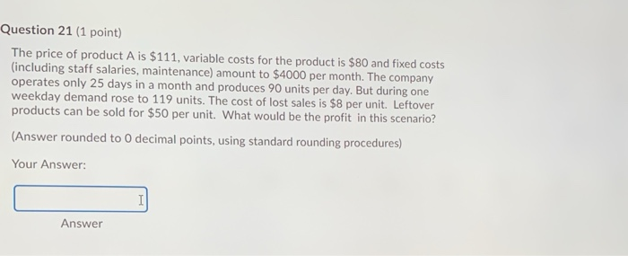 Solved Question 18 (1 point) Based on the below chart: What | Chegg.com