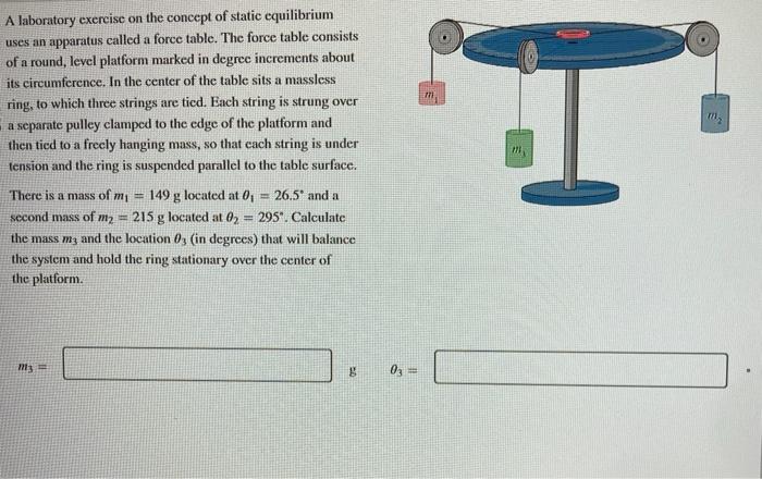 Solved A laboratory exercise on the concept of static | Chegg.com