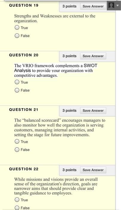 Solved QUESTION 19 3 points Save Answer Strengths and | Chegg.com