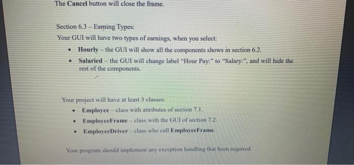 Solved To write a program that implements the following | Chegg.com