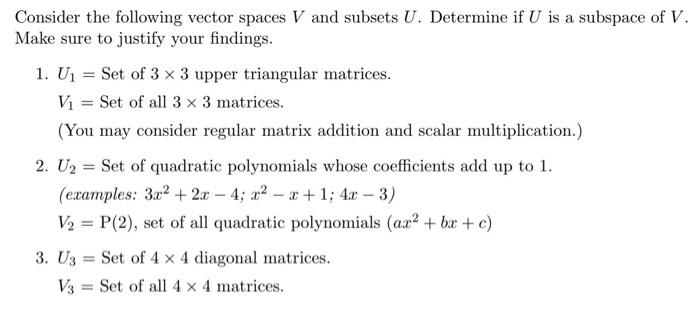 Solved Consider the following transformation: every vector | Chegg.com