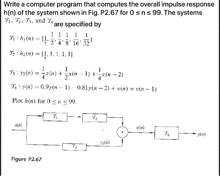 Solved Write a computer program that computes the overall | Chegg.com