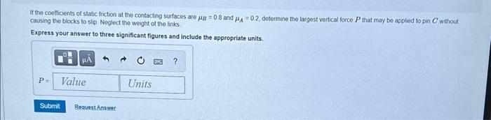 Solved Two Blocks A And B, Each Having A Mass Of 6.5 Kg, Are | Chegg.com