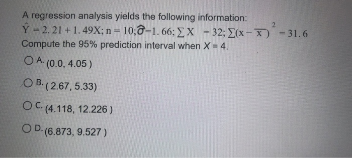 regression loss can't decrease · issue #662 ·... Solved A regression analysis yields the following | Chegg.com