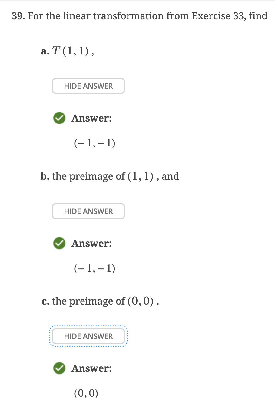 Solved This is Linear Algebra. Please solve STEP BY | Chegg.com