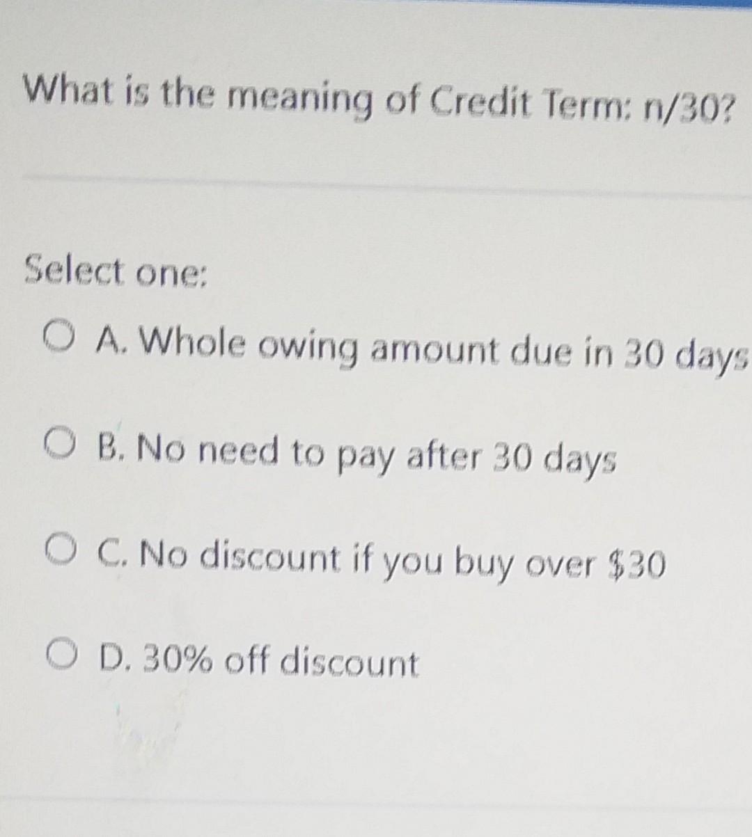 what is the meaning of credit assignment