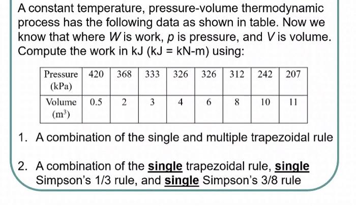 Solved numerical integration of unequal segments | Chegg.com