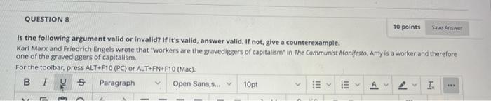Solved Is the following argument valid or invalid? If it's | Chegg.com