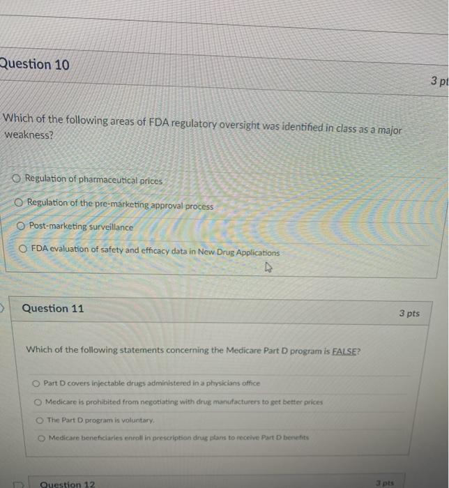 Solved Question 10 3 3 pt Which of the following areas of | Chegg.com