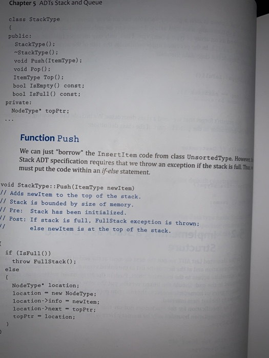 solved question 1 overview using only the stack make a... Solved so this is pretty simple and just deals with giving | Chegg.com