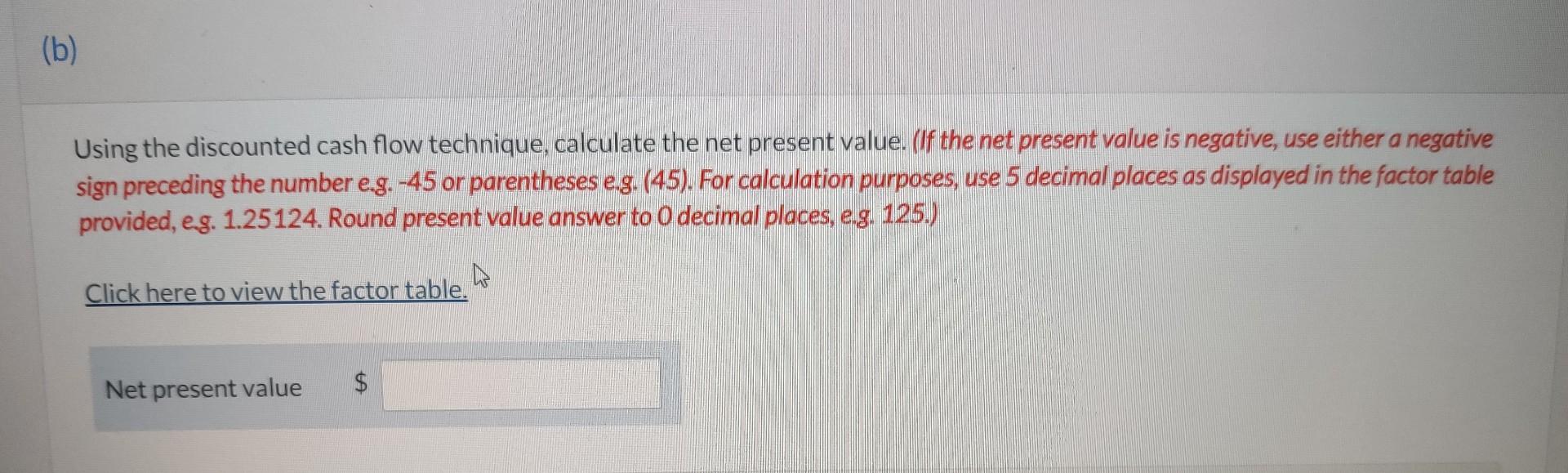 Using The Discounted Cash Flow Technique, Calculate | Chegg.com