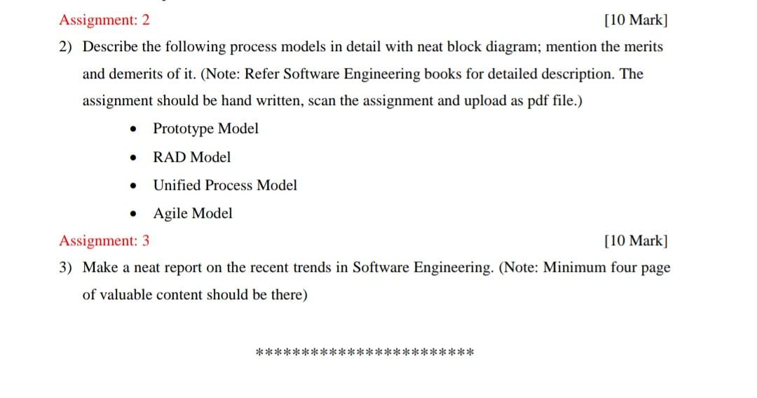 assignment 4 process modelling