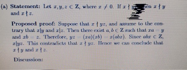 Solved In this problem we are asked to evaluate the proof | Chegg.com