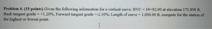Solved Problem 4. (15 points) Given the following | Chegg.com