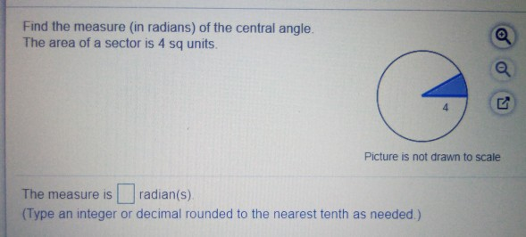 solved-find-the-measure-in-radians-of-the-central-angle-chegg