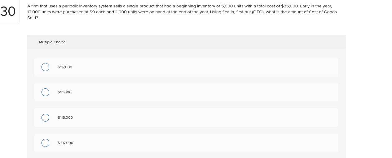 Solved A firm that uses a periodic inventory system sells a | Chegg.com