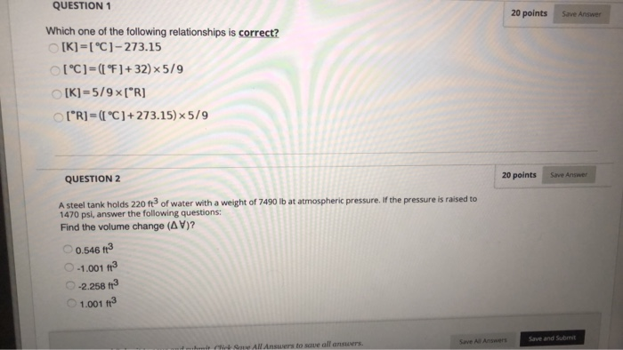 Solved QUESTION 1 20 points Save Answer Which one of the | Chegg.com