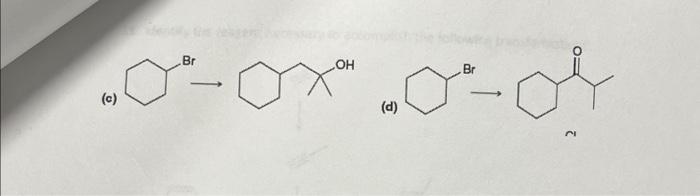 Solved 9. Propose the synthesis for each of the following | Chegg.com