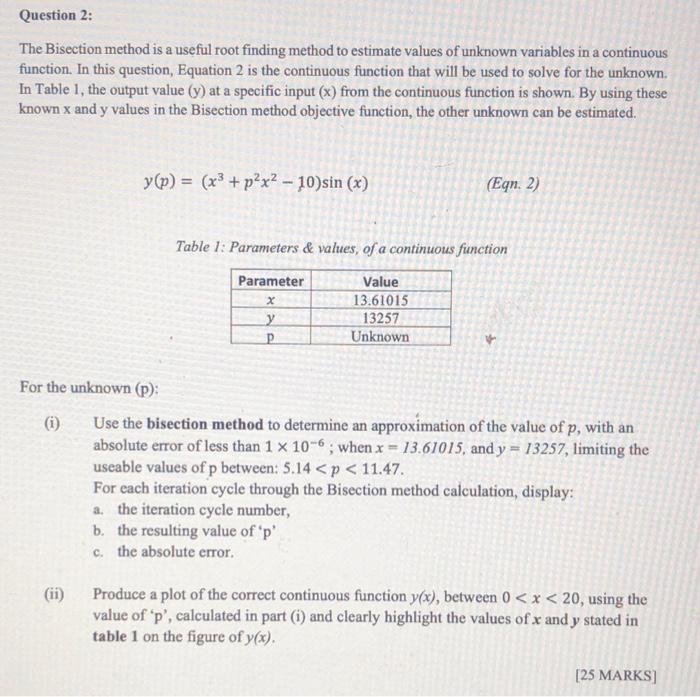 Solved Please answer all parts of the question using | Chegg.com