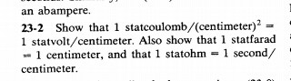 Solved an abampere. 23-2 Show that 1 | Chegg.com