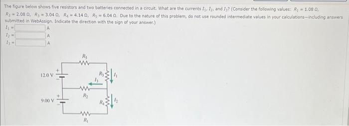 Solved The Figure Below Shows Five Resistors And Two | Chegg.com