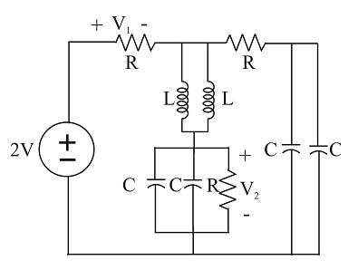 Solved Find V1 and V2 in the below circuit. | Chegg.com