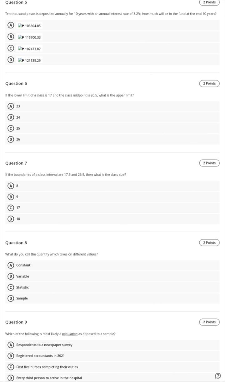 Solved Question 1 ( 2 2 Points It is process of settling a | Chegg.com