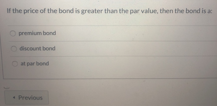what is another name for the par value of a bond