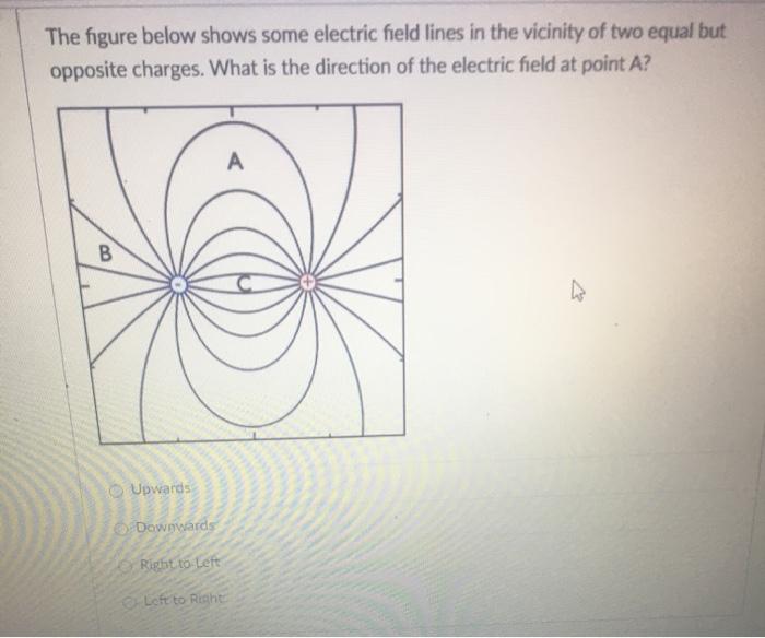 Solved The figure below shows some electric field lines in | Chegg.com