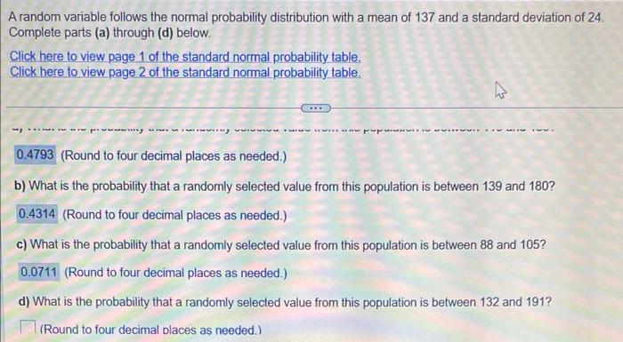 Solved Can you solve part D for the first two questions and | Chegg.com