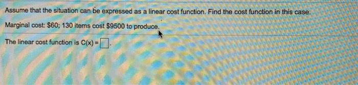 Solved Case Assume that the situation can be expressed as a | Chegg.com