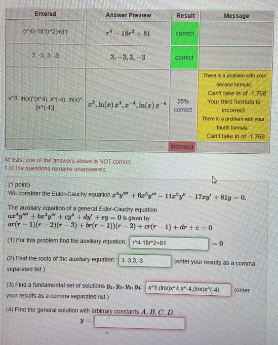 Solved can someone help me with the last 2 parts of this | Chegg.com